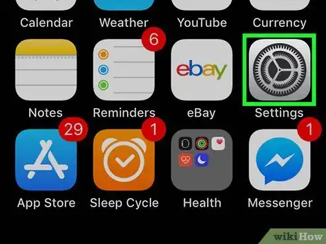 Image titled Change the Notification Sound on iPhone Step 1