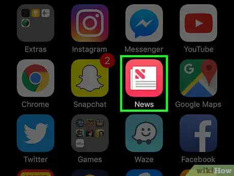 Image titled Get Breaking News Notifications on an iPhone Step 1