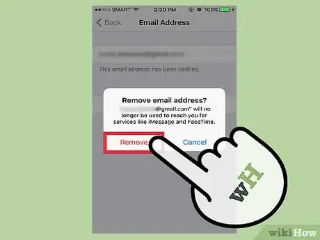 Image titled Remove an Apple ID Email Address on an iPhone Step 7