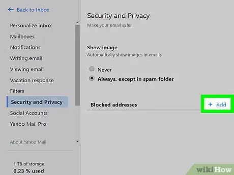 Image titled Block Spam on Yahoo! Mail Step 21