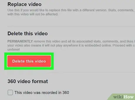 Image titled Delete a Video on Vimeo on PC or Mac Step 5