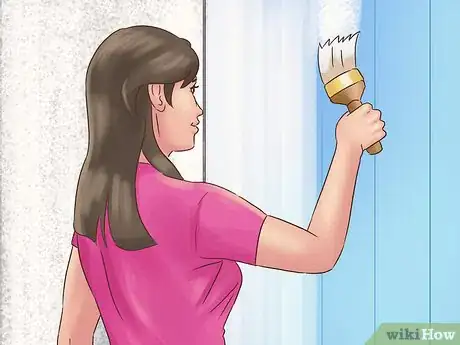 Image titled Tissue Paper a Wall Step 13