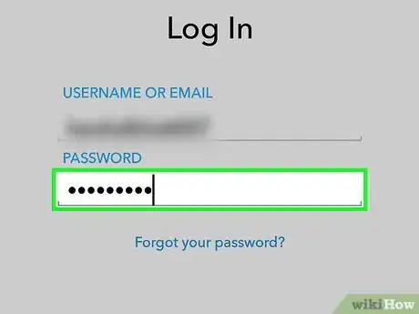 Image titled Log in to Snapchat Step 6
