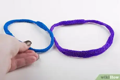 Image titled Use Pre Wrap As a Headband Without Tying a Knot Step 5