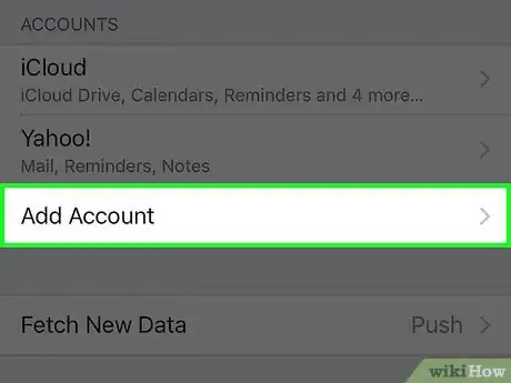 Image titled Link the Reminders App to an Email Account on an iPhone Step 4