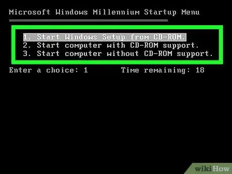 Image titled Install Windows ME Step 1