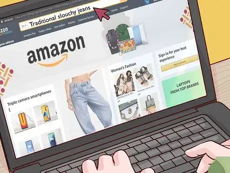 Image titled Wear Slouchy Jeans Step 1