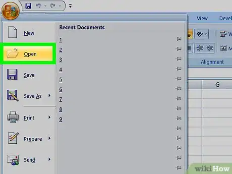 Image titled Convert OpenOffice to Excel Step 2