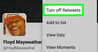 Turn Off Someone's Twitter Retweets on Android
