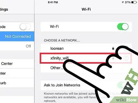 Image titled Connect iPad to XFINITY WiFi Step 4