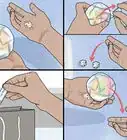 Make a Saran Wrap Ball