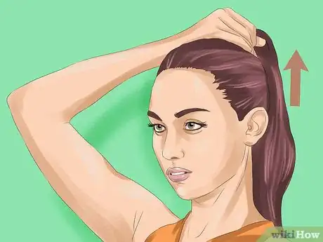 Image titled Do a Ponytail with Short Hair Step 13