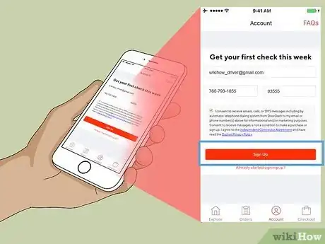 Image titled Become a DoorDash Driver on iPhone or iPad Step 5