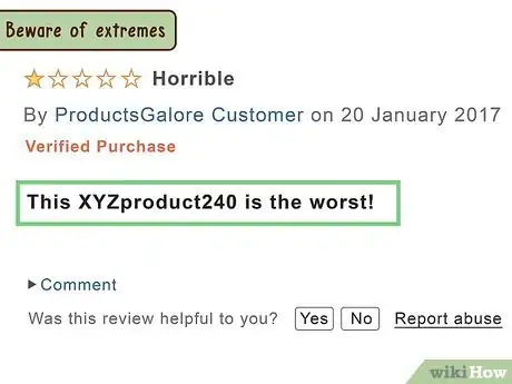 Image titled Spot Fake Product Reviews Online Step 3