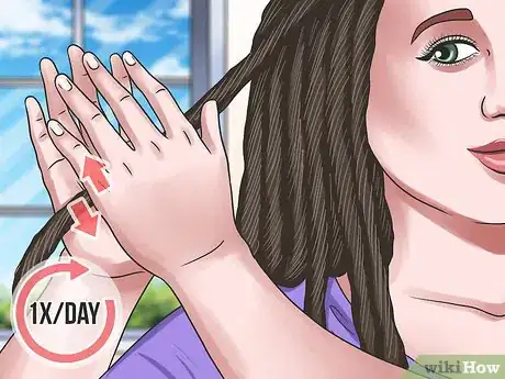 Image titled Give Yourself Dreadlocks Step 7