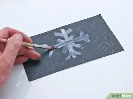 Image titled Sugar Paint Snowflakes Step 6