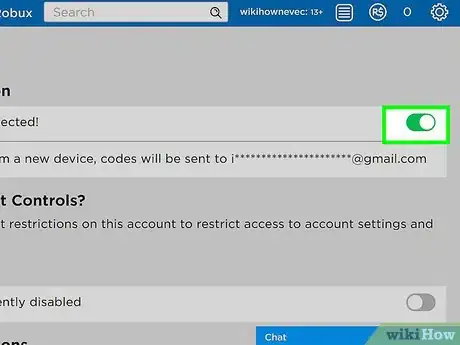 Image titled Set Up Account Security on ROBLOX Step 3
