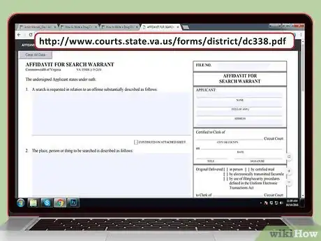 Image titled Write a Drug Offense Affidavit Step 1