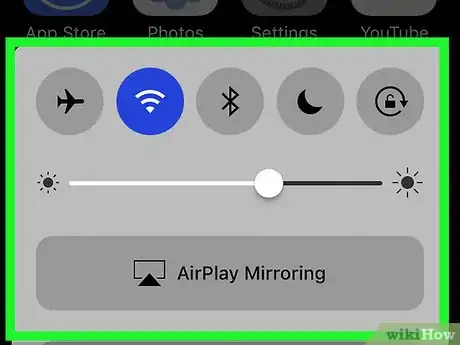 Image titled Use AirDrop on iPhone or iPad Step 1