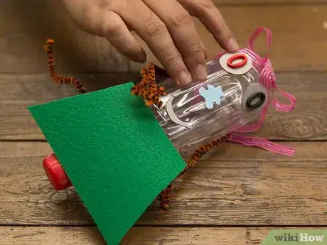 Image titled Make a Puppet with an Empty Bottle and a Broom Stick Step 12