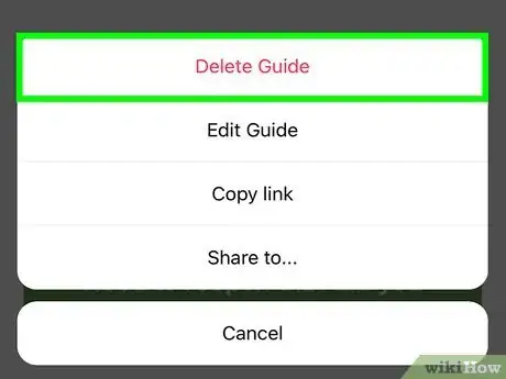 Image titled Delete a Guide on Instagram Step 6