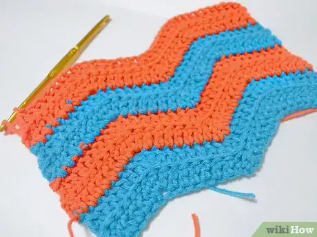 Image titled Crochet a Chevron Scarf Step 18
