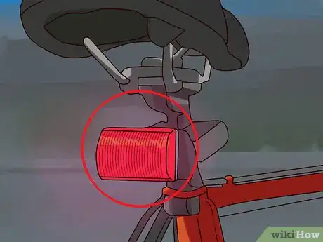 Image titled Stay Visible Riding a Bike at Night Step 3