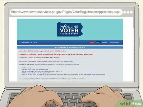 Image titled Register to Vote in Pennsylvania Step 4
