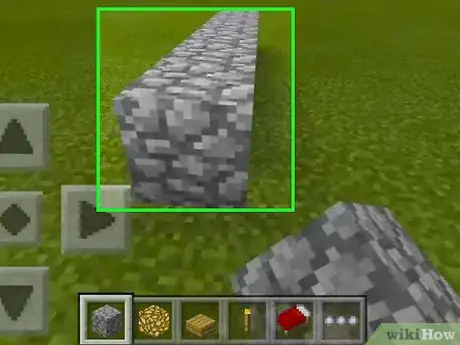 Image titled Build a Fortified Wall on Minecraft Step 1