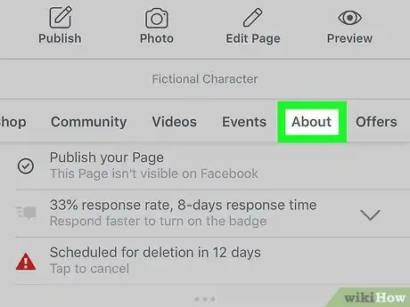 Image titled Edit a Facebook Page Name on iPhone or iPad Step 4