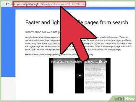 Image titled Use Google to Shrink Websites for Mobile Viewing Step 1