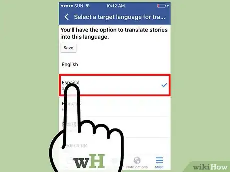 Image titled Change the Facebook Site's Viewing Language Step 7