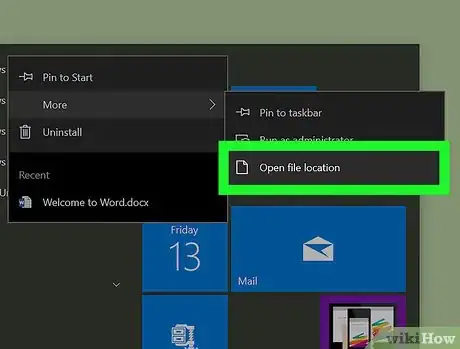 Image titled Create Desktop Shortcuts for Office Programs on PC or Mac Step 4