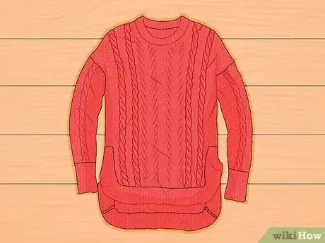 Image titled Make Christmas Stockings from Sweaters Step 1