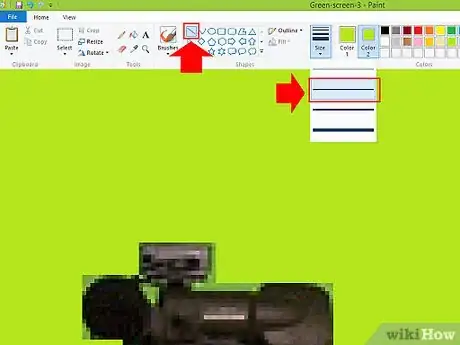 Image titled Cut out a Picture (Green Screen) Step 8