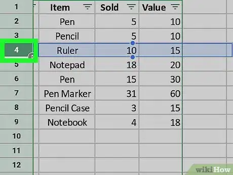 Image titled Insert Multiple Rows on Google Sheets on Android Step 3