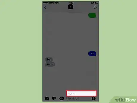 Image titled Add a Subject Field to iPhone Messages Step 7