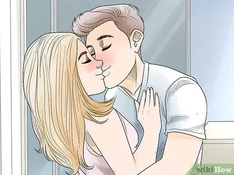 Image titled Have a Long Passionate Kiss With Your Girlfriend_Boyfriend Step 12