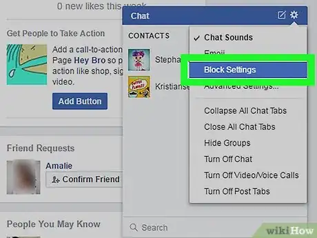 Image titled Block Facebook Messages on a PC or Mac Step 3