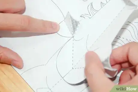 Image titled Make a Unicorn Pop up Card (Robert Sabuda Method) Step 24