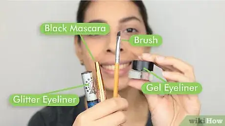Image titled Apply Glitter Eyeliner Step 1