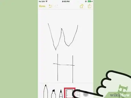 Image titled Draw in iPhone Notes Step 7