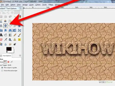 Image titled Make Pop Out Text Using GIMP Step 17.png
