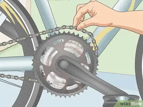 Image titled Clean Chainrings Step 1