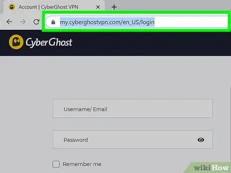 Image titled Delete a Cyberghost Account Step 1