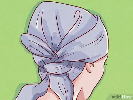 Image titled Wrap Your Hair in a Scarf for Bed Step 8