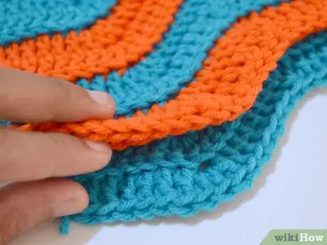 Image titled Crochet a Chevron Scarf Step 24
