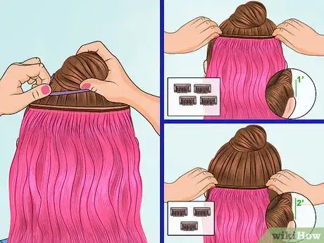 Image titled Color Streak a Ponytail Step 14