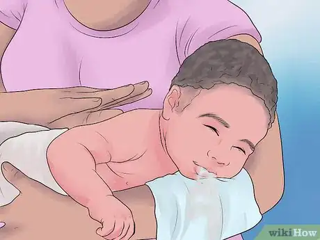 Image titled Calm a Gassy Newborn Step 1