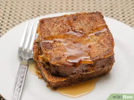 Image titled Make Pound Cake French Toast Final